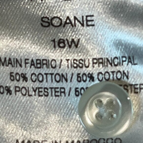 I R O JEANS SOANE FLANNEL BUFFALO PLAID POP-OVER MIDI SHIRT DRESS - EUC -Size 36 - Picture 15 of 16